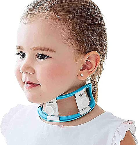 Corrector de inclinación de cuello de bebé, soporte de vértebras cervicales para niños, corrector de tortícolis ajustable para niños de 6 meses a 7 años, manejo de tortícolis muscular congénita.