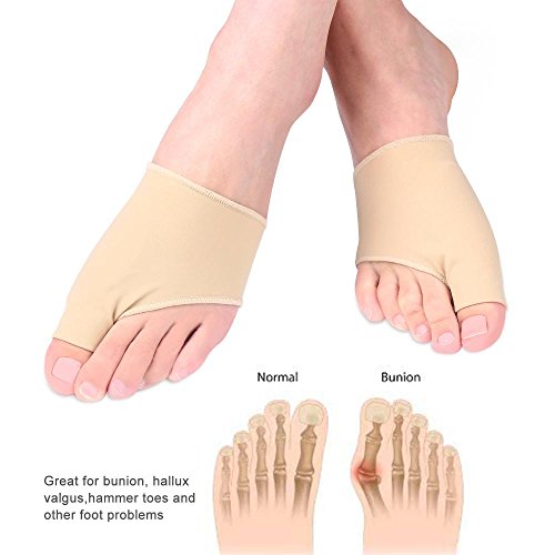 Corrector de juanetes, enderezadora de dedos grandes Funda de alivio de juanetes con almohadillas de alivio de gel, Bent Toes Realign Hallux Valgus Mejora la salud del pie