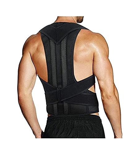 Corrector de postura de espalda completa, soporte de espalda transpirable para hombres, mujeres, corsé lumbar, cinturón de espalda para alivio de jorobado adolescente, mala postura, cifosis, etc.