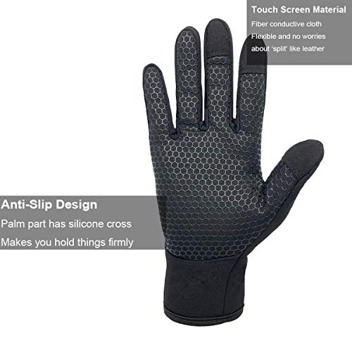 COTOP Guantes de ciclismo, guantes de pantalla táctil a prueba de viento al aire libre para ciclismo caza escalada jardinería camping y otros deportes al aire libre