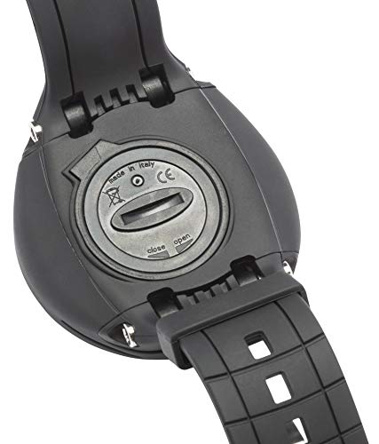 Cressi Donatello Diving Computer Ordenador Profesional Muñeca para Buceo y Apnea, Unisex-Adult, Negro/Azul, Un tamaño