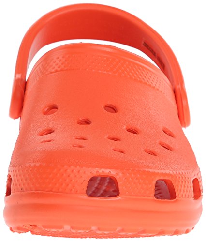 Crocs Classic Clog Unisex Adulta Zuecos, Naranja (Tangerine), 43/44 EU