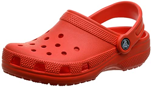 Crocs Classic Clog Unisex Adulta Zuecos, Naranja (Tangerine), 43/44 EU