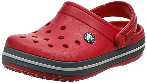 Crocs Crocband Unisex Adulta Zuecos, Rojo Pepper, 43/44 EU