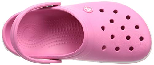 Crocs Crocband Unisex Adulta Zuecos, Rosa (Pink Lemonade/White), 36/37 EU