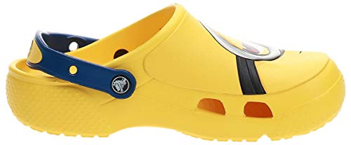 Crocs Crocs Funlab Minions Clog K Unisex Niños Zoccoli, Amarillo (Yellow), 27/28 EU