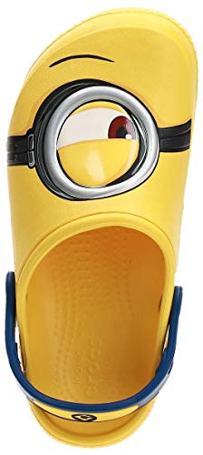 Crocs Crocs Funlab Minions Clog K Unisex Niños Zoccoli, Amarillo (Yellow), 27/28 EU