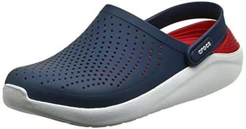 Crocs Literide Clog, Zuecos Unisex Adulto, Azul (Navy/Pepper), 39/40 EU