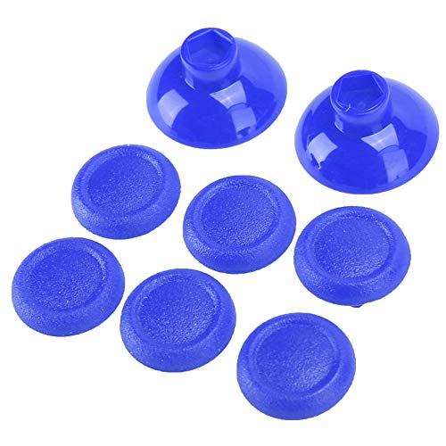 Cubierta de Joystick Duradera de 6 Piezas, 4 Colores Diferentes, Cubierta de Joystick, Caja de Joystick de máquina de Juego, Accesorio de Joystick de Altura Ajustable(Blue)