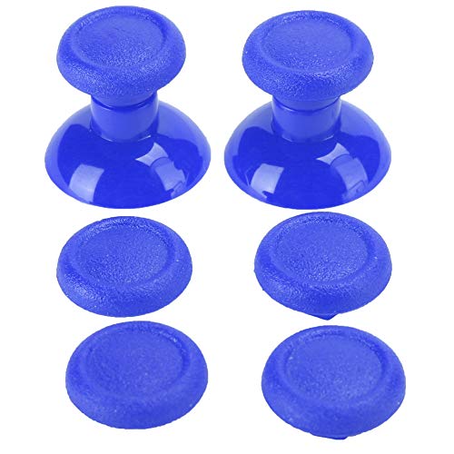 Cubierta de Joystick Duradera de 6 Piezas, 4 Colores Diferentes, Cubierta de Joystick, Caja de Joystick de máquina de Juego, Accesorio de Joystick de Altura Ajustable(Blue)