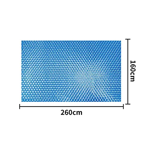 Cubierta de piscina Cubierta de polvo a prueba de lluvia, Marco de lona solar para piscina Lona solar Cubierta de piscina para calentamiento agua Protección UV Cubierta solar piscina con lado burbuja