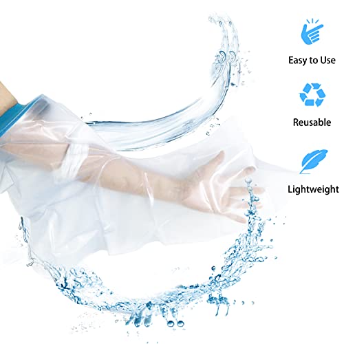 Cubiertas de fundición impermeables para niños, cubierta de yeso resistente al agua funda de fundición para ducha brazo roto cubierta impermeable vendajes impermeables para ducha después de la cirugía