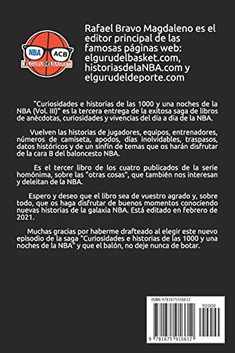 Curiosidades e historias de las 1000 y una noches de la NBA (Vol. III): 3