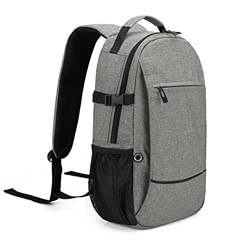 CURMIO Bolsa para Botella de Oxígeno, Mochilla para Equipo de Oxígeno, Bolsa de Transporte para Botella de Oxígeno Portátil, M2, M4 / A, ML6, M6 / B, M7, M9 / C, Sola Bolsa, Gris