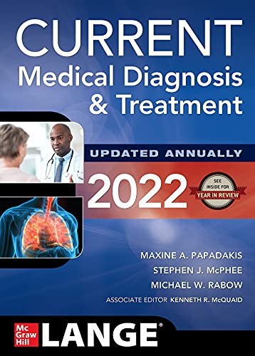 CURRENT Medical Diagnosis and Treatment 2022 (English Edition)