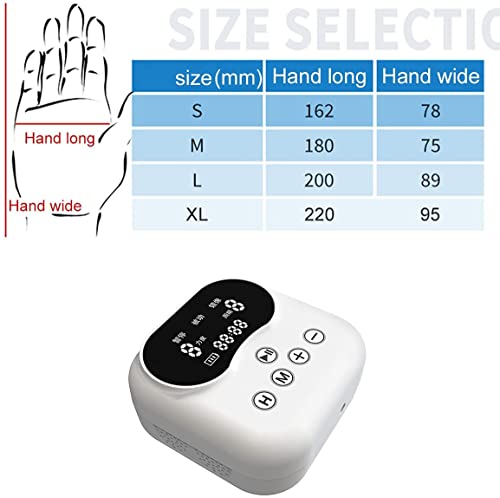 CUUMM Entrenador de Dedos para Las Manos, Dispositivo de Ejercicio de extensión de Dedos para la disfunción de la Mano, hemiplejía, accidente cerebrovascular