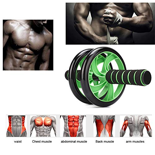 DALL 16 Cm Tres Ruedas Abdomen Fitness Roller Hogar Equipo De Ejercicio Abdominal Herramienta Equipo De Ejercicio