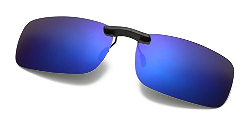 DAUCO Gafas de Sol Polarizadas Clip Lentes de Espejo de Hombre Mujer Unisex Deportes