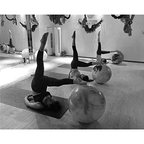 DBCSD Sillas de Pelota de Ejercicio Bola de Yoga Engrosada Bola de Yoga a Prueba de explosiones Bola de Yoga del Arco Iris Adelgazamiento Bola de Camuflaje Adelgazante Rodamiento 300 KG