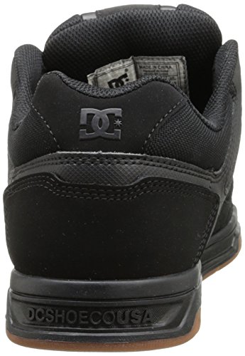 DC Shoes Stag, Zapatillas de Estar por casa Hombre, Black/Gum, 48 EU