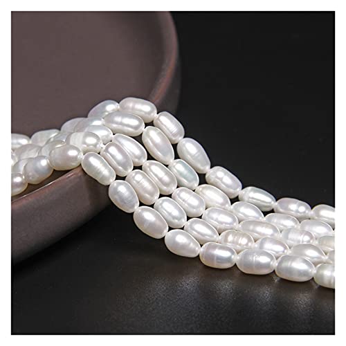 Delawen Venta al por Mayor 5-6mm Natural Natural Water Pearls Double Color Fashion Strand Bead para la fabricación de Joyas DIY Pendientes Drop Pendientes Neckle Pulsera (Color : NO.7 5mm)