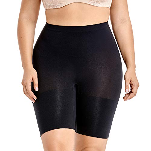 DELIMIRA Pantalones Moldeadores Braguitas Reductoras Adelgazantes Tallas Grandes para Mujer Negro 40