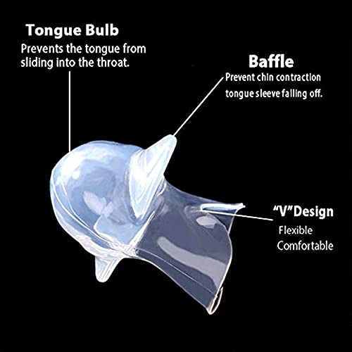 Detener Los Ronquidos, Dispositivos Antirronquidos Para La Lengua De Silicona, Detener La Apnea Del Sueño, Protector Bucal, Retenedor De La Lengua, Dispositivo De Avance Mandibular