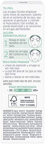 Diadermine - Lift+ Botology Contorno de Ojos, 15 ml, Acción alisadora de arrugas & reducción de ojeras y bolsas