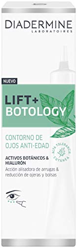 Diadermine - Lift+ Botology Contorno de Ojos, 15 ml, Acción alisadora de arrugas & reducción de ojeras y bolsas