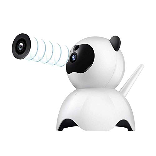 DICSVL Nuevo Panda cámara inalámbrica de 355 Grados de rotación Home Monitoring WiFi de la cámara del Monitor Full HD WiFi Mascotas para el teléfono móvil Remoto Diálogo bebé Cuidador Voz