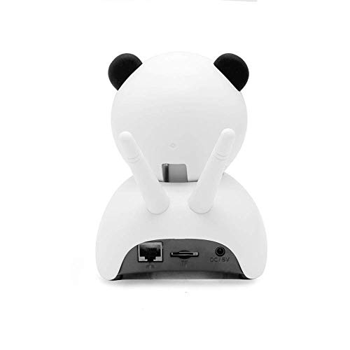 DICSVL Nuevo Panda cámara inalámbrica de 355 Grados de rotación Home Monitoring WiFi de la cámara del Monitor Full HD WiFi Mascotas para el teléfono móvil Remoto Diálogo bebé Cuidador Voz