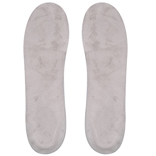 Dioche Plantillas Gel, 1 Par de Zapatos Suaves Almohadillas de Silicona Unisex, Comodidad y Absorción de Impactos para la Prevención de Lesiones(L 44-50)