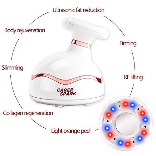 Dispositivo de adelgazamiento de cavitación, masajeador anticelulítico Eliminación de grasa ultrasónica Apriete la piel Quema grasa Eliminador de celulitis Modelado del cuerpo