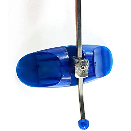 Dispositivo De Tracción Frontal Dental, Casquillo De Cabeza De Ortodoncia Arco Facial Ajustable De Una Sola Barra, Tractor De Arco Facial Tipo Axis, Adecuado Para Corrección De Mentón Facial, Azul