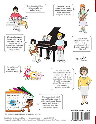 Doctor Mozart Music Theory Workbook for Older Beginners: In-Depth Piano Theory Fun for Children's Music Lessons and HomeSchooling: Highly Effective ... - For Learning a Musical Instrument