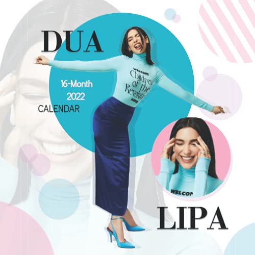 Dua Lipa 2022 Calendar: Great Mini 16-month Calendar for fans