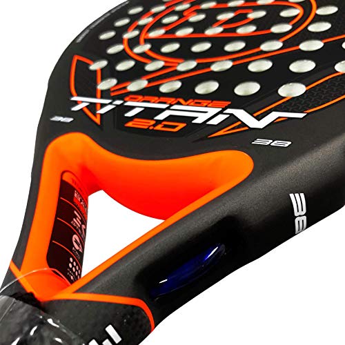 Dunlop Pala de Padel Titan 2.0 Orange