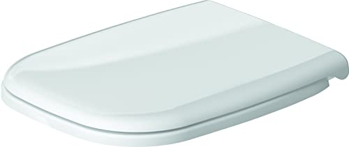 Duravit 0067310000 D-Code - Asiento con tapa de inodoro (bisagras de acero fino)