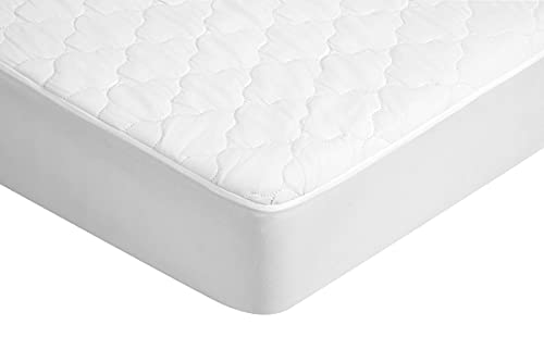 EasyCosy - Protector de Colchón Impermeable Dreams - Cubre Colchón Acolchado Transpirable Cama 135cm (135x190/200cm) - Color Blanco