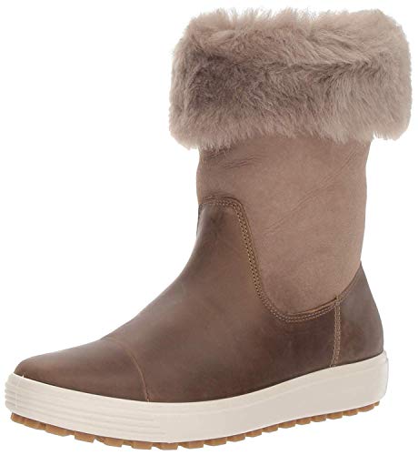 ECCO Soft 7 TRED Boot, Botas Altas. Mujer, Marrón (Navajo Brown Moon Rock 57511), 39 EU