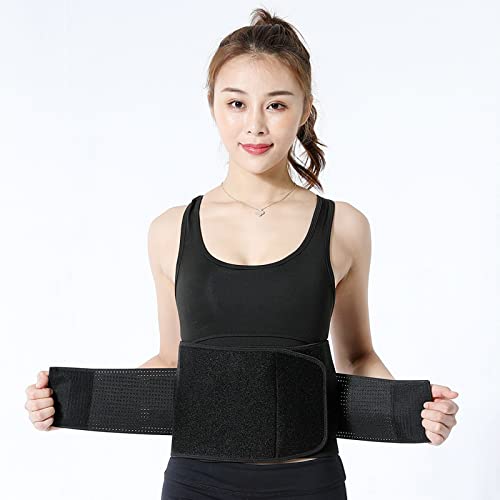 Ejercicio de compresión elástica Apoyo lumbar, correa de apoyo lumbar de alivio del dolor, utilizado for diversos deportes, ciática masculina y femenina, hernia de disco intervertebral y escoliosis 10