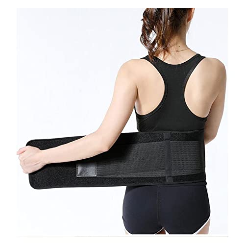 Ejercicio de compresión elástica Apoyo lumbar, correa de apoyo lumbar de alivio del dolor, utilizado for diversos deportes, ciática masculina y femenina, hernia de disco intervertebral y escoliosis 10