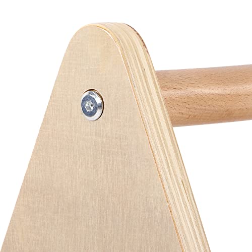 Ejoyous Escalera Triangular, Arco De Escalera De Madera De Abedul Y Haya para Escalar Mini Triángulo De Escalada para Exterior para Interior