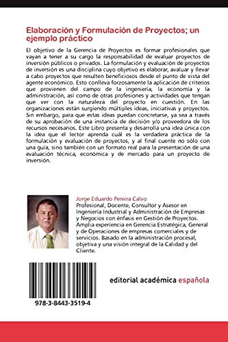 Elaboracion y Formulacion de Proyectos; Un Ejemplo Practico: Elaboración de agua estéril para preparado de suspensiones e inyectables