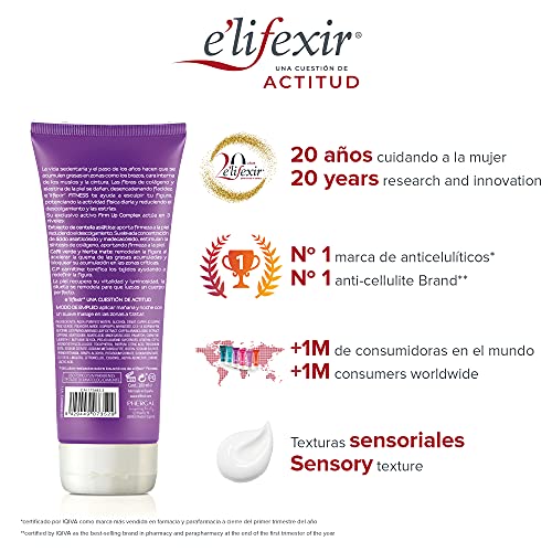 Elifexir Fitness - Gel Remoldeador | Crema Corporal Reafirmante | Gel remodelador | Estiliza, Define Y Tonifica | Potencia Los Resultados Del Deporte | Café Verde Y C.P Carnitina – 200ml