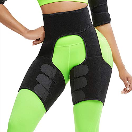 Entrenador de Cntura para Mujer, 3 en 1 Levantador de Culata y Muslo Recortadora, Cintura Entrenador Faja Reductora Mujer, Mujer Cintura Alta Waist Trainer, para Entrenamiento, Fitness