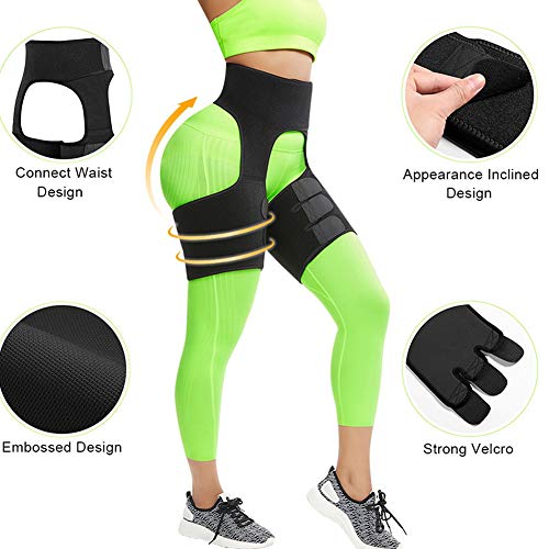 Entrenador de Cntura para Mujer, 3 en 1 Levantador de Culata y Muslo Recortadora, Cintura Entrenador Faja Reductora Mujer, Mujer Cintura Alta Waist Trainer, para Entrenamiento, Fitness