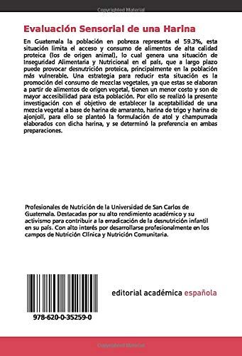 Evaluación Sensorial de una Harina: a base de amaranto, trigo y ajonjolí.