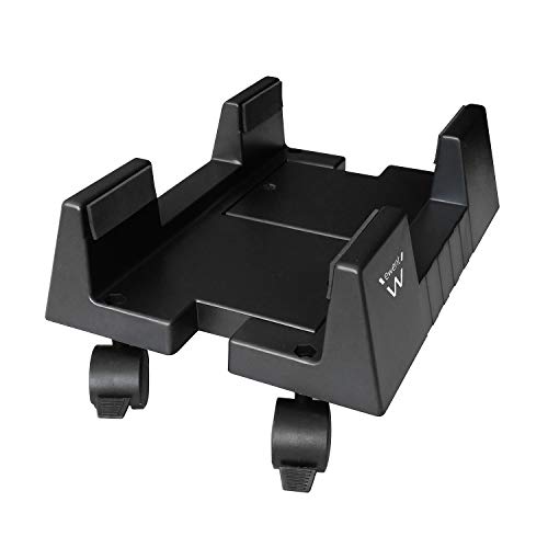 Ewent EW1290 - Soporte (Cart CPU Holder, Escritorio, 8 kg, Negro, ABS sintéticos, Horizontal)