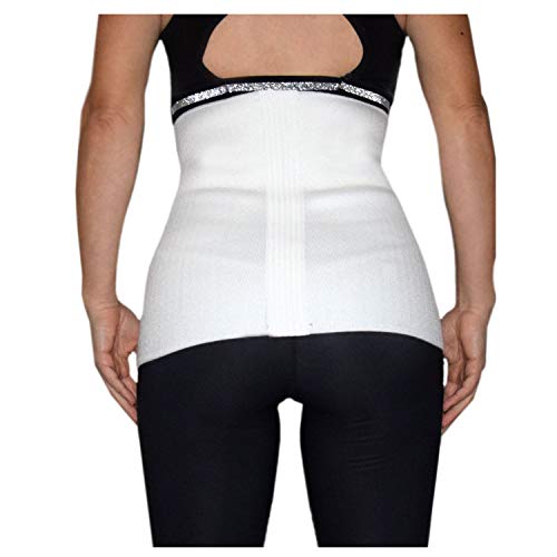 Faja Lumbar Hombre Térmica Faja Reductora Mujer Elástica para Dolor de Espalda, Postparto, Hernia Discal Ciática, Trabajo, Made in Italy (43% Lana, x-Small)